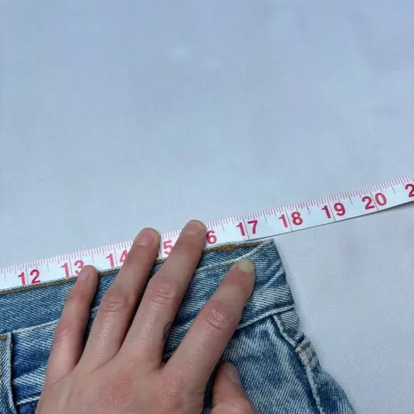 Vintage 80s Levi's 501 Distressed Straight Leg Jeans 33x32.5 Made in USA